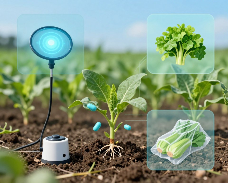 Aplicaciones de nanotecnología en agricultura: nanosensores, nanofertilizantes y recubrimientos