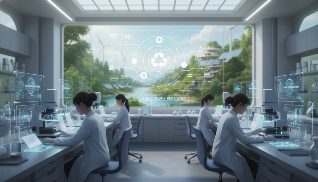 Beneficios ambientales en la economía circular