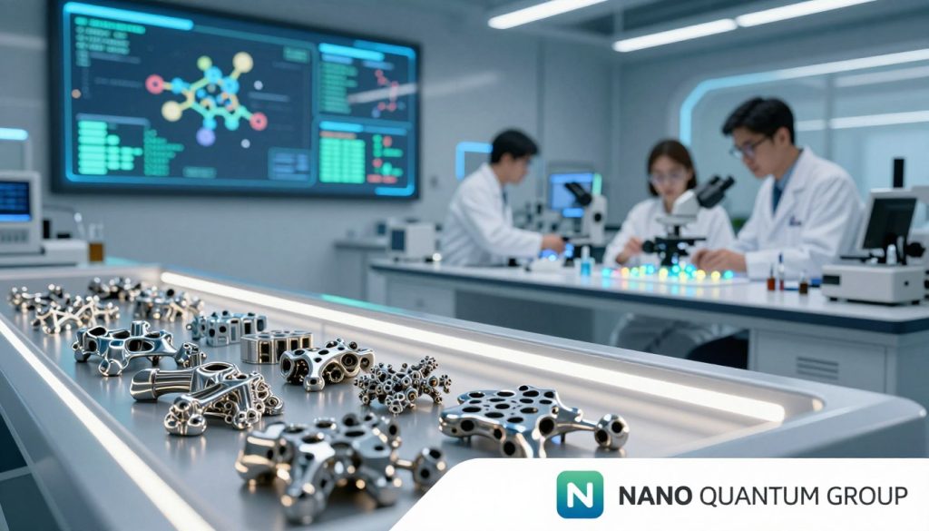 nanotecnología en materiales industriales